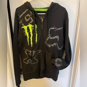 Fox 4 Monster Energy X Collaboration Hoodie Men’s Medium